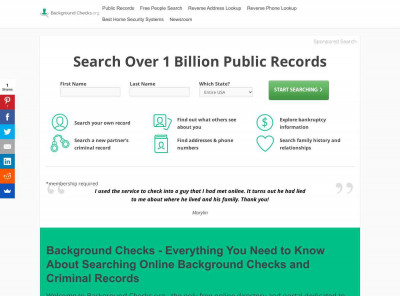 Free Online Background Check - Background Checks.org ... Free Online Background Check - Background Checks.org ...