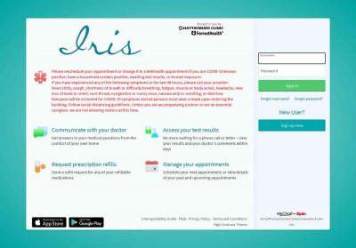 New User? - Iris - Login Page - Forrest General Hospital New User? - Iris - Login Page - Forrest General Hospital