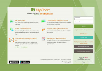 MyChart - Login Page MyChart - Login Page