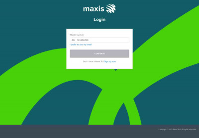 Maxis ID Maxis ID