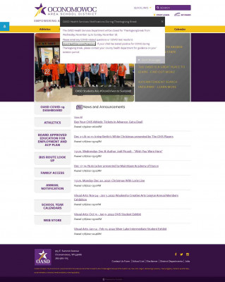 Absence Reporting Information - Oconomowoc Area School ... Absence Reporting Information - Oconomowoc Area School ...