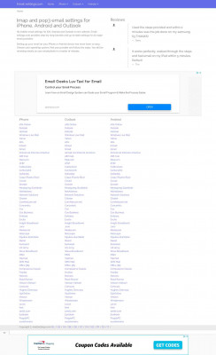 Grande mail setup - Outlook - Email-settings.com Grande mail setup - Outlook - Email-settings.com