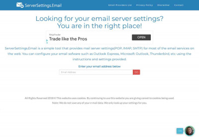 GRANDECOM.NET email server settings - POP and SMTP GRANDECOM.NET email server settings - POP and SMTP