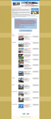 Recreation Lodging Facilities Recreation Lodging Facilities