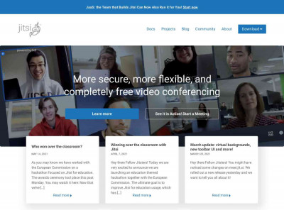 Jitsi: Free Video Conferencing Software for Web & Mobile Jitsi: Free Video Conferencing Software for Web & Mobile
