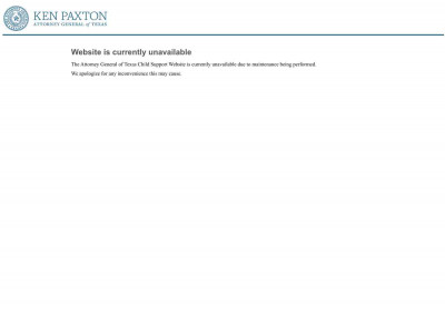 Welcome to Texas Child Support Portal Welcome to Texas Child Support Portal