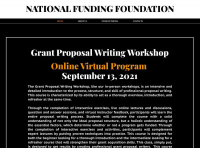 National Funding Foundation Homepage National Funding Foundation Homepage