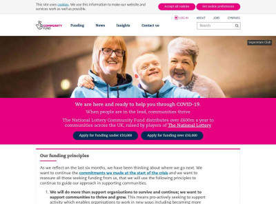 The National Lottery Community Fund: Home The National Lottery Community Fund: Home