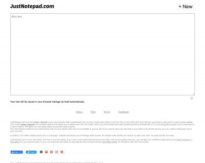 JustNotepad.com - Online notepad. Create note online JustNotepad.com - Online notepad. Create note online