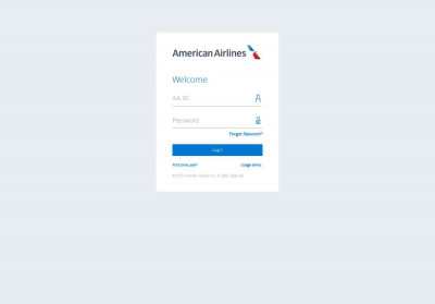 American Airlines - Login