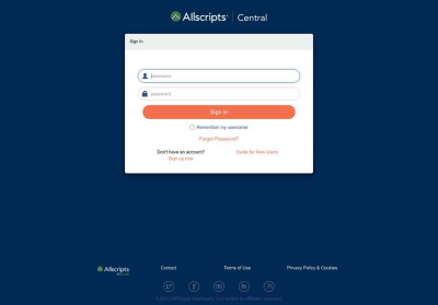 Sign In - Allscripts Sign In - Allscripts