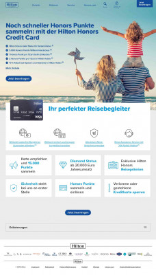 Bonuspunkte beim Bezahlen | Hilton Honors Credit Card Bonuspunkte beim Bezahlen | Hilton Honors Credit Card
