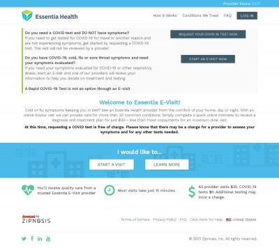 Essentia E-Visit Essentia E-Visit