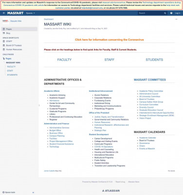Self-Service Time and Attendance Information - MassArt Wiki Self-Service Time and Attendance Information - MassArt Wiki