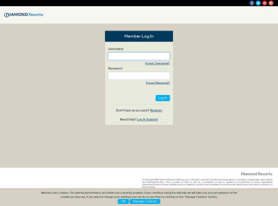 Member Log In - Diamond Resorts Member Log In - Diamond Resorts