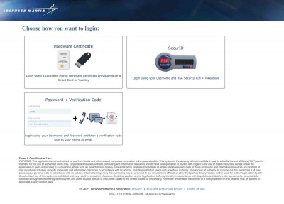 Select Authentication Mechanism Select Authentication Mechanism