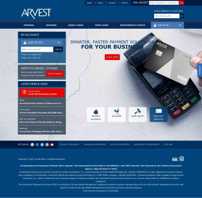 Arvest Bank: Banking, Investments, Mortgage Loans Arvest Bank: Banking, Investments, Mortgage Loans