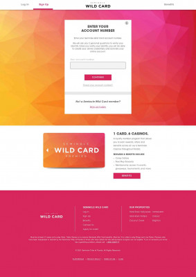 Create your Seminole Wild Card account today Create your Seminole Wild Card account today