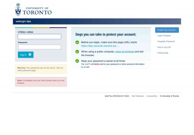 Login to Quercus - University of Toronto Login to Quercus - University of Toronto