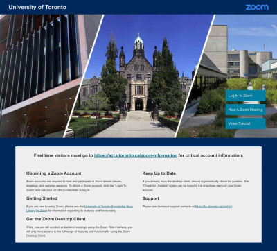 University of Toronto - Video Conferencing, Web ... University of Toronto - Video Conferencing, Web ...