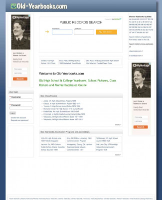 Welcome to Old-Yearbooks.com | Old Yearbooks, Alumni ... Welcome to Old-Yearbooks.com | Old Yearbooks, Alumni ...
