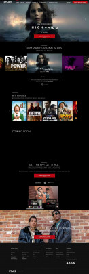 STARZ - Exclusive Originals, Hit Movies STARZ - Exclusive Originals, Hit Movies