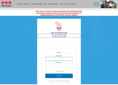 Securitas: Direct Access Securitas: Direct Access