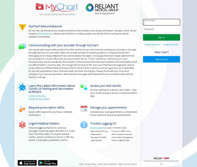 MyChart - Login Page MyChart - Login Page