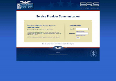 ERS Service Provider Login ERS Service Provider Login