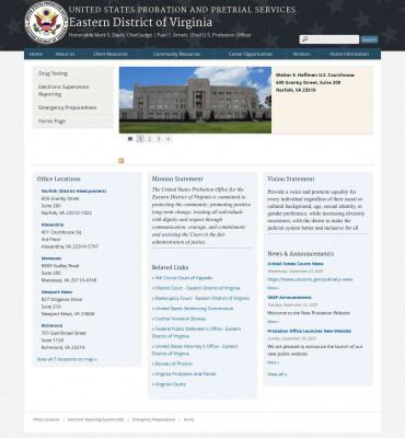 Electronic Reporting System | Eastern District of Virginia Electronic Reporting System | Eastern District of Virginia