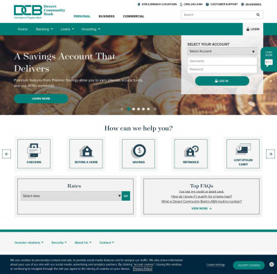 Desert Community Bank: Personal Desert Community Bank: Personal