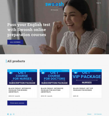 Welcome Back! - Swoosh English Welcome Back! - Swoosh English