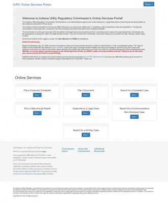 DSM 8 - Docketed Case Details · IURC Online Services Portal DSM 8 - Docketed Case Details · IURC Online Services Portal