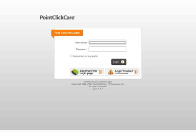 PointClickCare Login PointClickCare Login