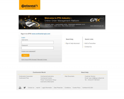 Don't have EPIX Access? Request it here Don't have EPIX Access? Request it here