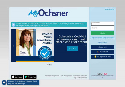 New User? - MyOchsner - Login Page - Ochsner Health New User? - MyOchsner - Login Page - Ochsner Health