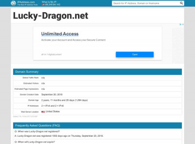admin.Lucky-Dragon.net : Login - IPAddress.com admin.Lucky-Dragon.net : Login - IPAddress.com