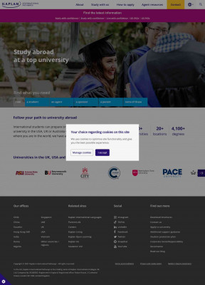 О Kaplan | About us | Kaplan International Pathways О Kaplan | About us | Kaplan International Pathways