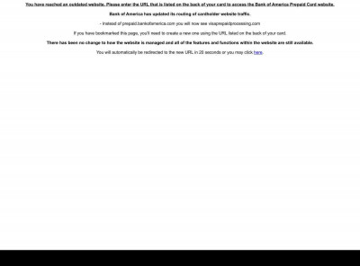 Notice: Please update your bookmarks! - Bank of America Notice: Please update your bookmarks! - Bank of America