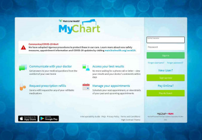 Main Line Health - MyChart - Login Page Main Line Health - MyChart - Login Page