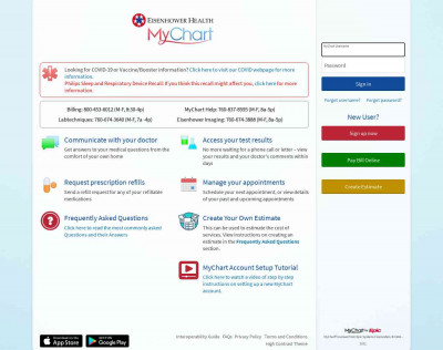 MyChart - Login Page - Eisenhower Health MyChart - Login Page - Eisenhower Health