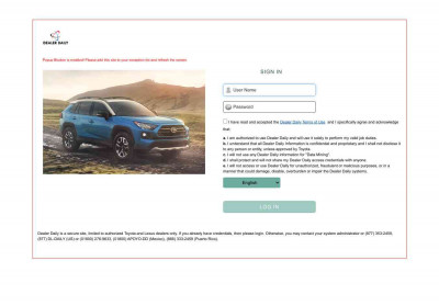 Dealer Daily Login Dealer Daily Login