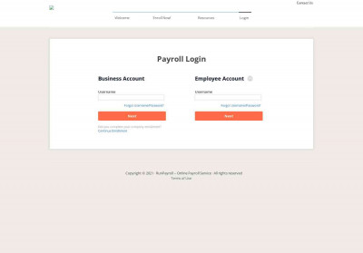 RunPayroll - - Payroll Login RunPayroll - - Payroll Login