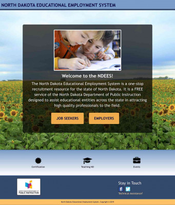 Job Seekers - NORTH DAKOTA EDUCATIONAL ... Job Seekers - NORTH DAKOTA EDUCATIONAL ...