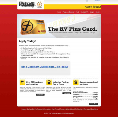 Logo Good Sam - RV Plus Card Logo Good Sam - RV Plus Card