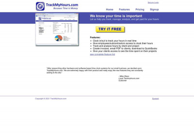 Log In - TrackMyHours.com Log In - TrackMyHours.com