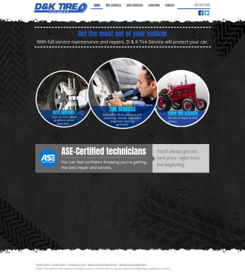 D & K Tire Service - Vehicle Maintenance | Amboy, MN D & K Tire Service - Vehicle Maintenance | Amboy, MN