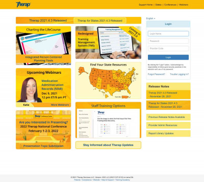 Therap :: Login Therap :: Login