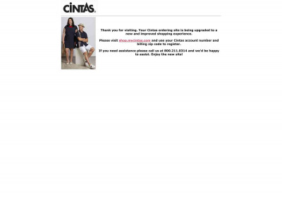 Cintas - Migration to shop.mycintas.com Cintas - Migration to shop.mycintas.com