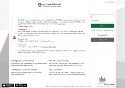 MyChart - Login Page MyChart - Login Page